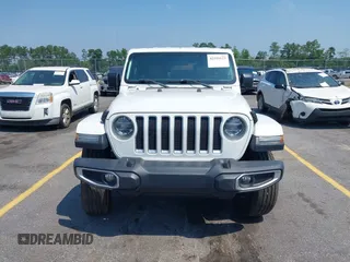 2018 Jeep Wrangler Unlimited Sahara with VIN 1C4HJXEG6JW112976, listed as a IAAI auction lot 42559123 with 76,066 mi miles and . Bid and sale history available at DreamBid. Image 12.