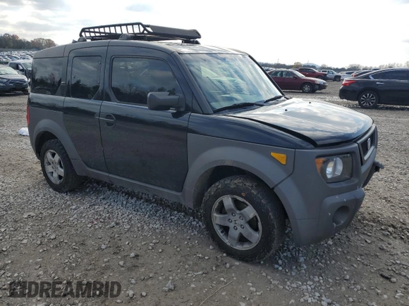 2004 Honda Element EX with VIN 5J6YH28654L009064, listed as a Copart auction lot 82542594 with 217,452 mi miles and Salvage Title. Bid and sale history available at DreamBid. Image 4.
