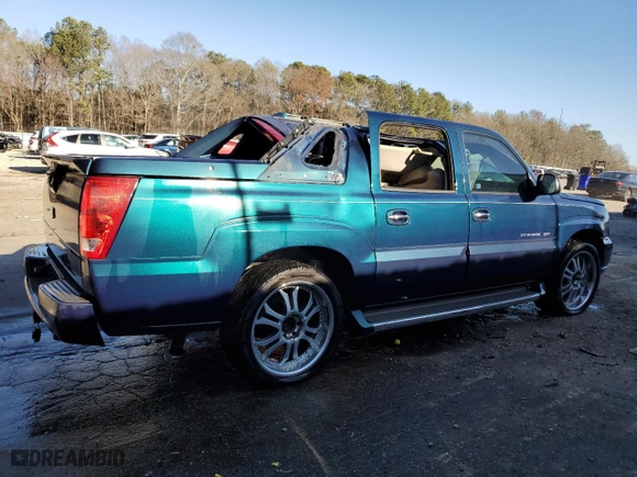 2005 Cadillac Escalade EXT with VIN 3GYEK62N05G112791, listed as a Copart auction lot 46474795 with 314,418 mi miles and Salvage Title. Bid and sale history available at carsss.com. Image 3.