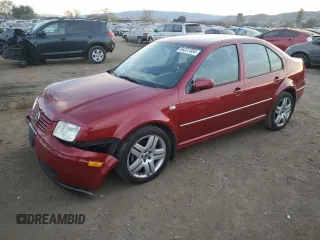 2004 Volkswagen Jetta GLS with VIN 3VWSE69M24M074961, listed as a Copart auction lot 84327334 with 157,806 mi miles and Salvage title. Bid and sale history available at DreamBid. Image 1.