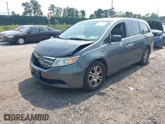 2012 Honda Odyssey EX-L с VIN 5FNRL5H67CB135258, выставлен на аукционе IAAI как лот 42577292 с пробегом 53 451 миль миль и . История ставок и продаж доступна на DreamBid. Изображение 2.