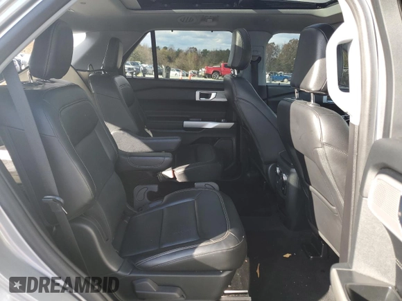 2021 Ford Explorer Limited with VIN 1FM5K8FW3MNA05482, listed as a Copart auction lot 80943644 with 63,600 mi miles and Salvage Title. Bid and sale history available at carsss.com. Image 12.
