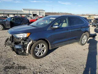 2019 Ford Edge SEL with VIN 2FMPK4J95KBC40185, listed as a Copart auction lot 43233055 with 102,951 mi miles and Salvage Title. Bid and sale history available at carsss.com. Image 1.