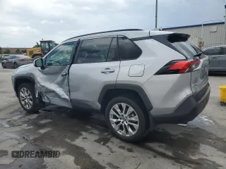 2024 Toyota RAV4 XLE Premium with VIN 2T3C1RFV7RC274727, listed as a Copart auction lot 60647645 with 21,390 mi miles and Salvage title. Bid and sale history available at DreamBid. Image 2.