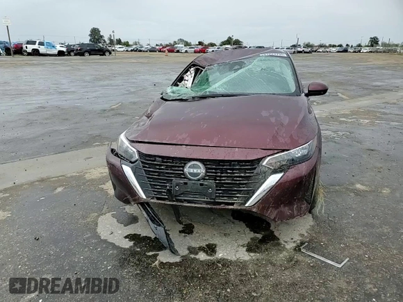 2024 Nissan Sentra SV with VIN 3N1AB8CV4RY241604, listed as a Copart auction lot 51223755 with 31,400 mi miles and Salvage Title. Bid and sale history available at DreamBid. Image 10.