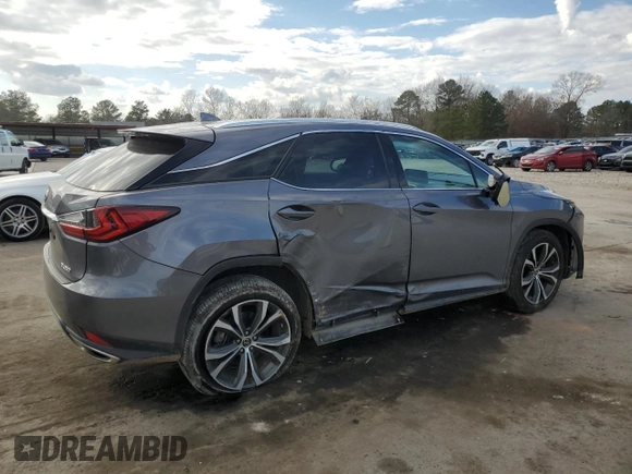 2021 Lexus RX with VIN 2T2HZMDA9MC301408, listed as a Copart auction lot 44231785 with 86,444 mi miles and Salvage Title. Bid and sale history available at carsss.com. Image 3.
