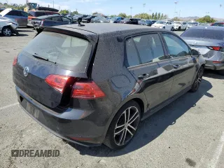 2017 Volkswagen Golf GTI S with VIN 3VW447AU8HM042180, listed as a Copart auction lot 65443834 with 28,449 mi miles and Salvage Title. Bid and sale history available at carsss.com. Image 3.