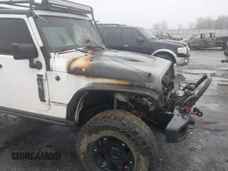 2016 Jeep Wrangler Unlimited Rubicon with VIN 1C4BJWFGXGL185227, listed as a IAAI auction lot 41555159 with 1 mi miles. Bid and sale history available at carsss.com. Image 15.
