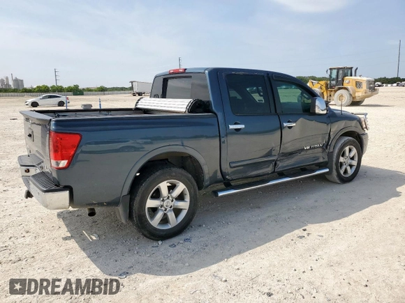 2013 Nissan Titan Pro-4X with VIN 1N6BA0EC3DN310741, listed as a Copart auction lot 57171975 with 146,524 mi miles and Salvage title. Bid and sale history available at DreamBid. Image 3.
