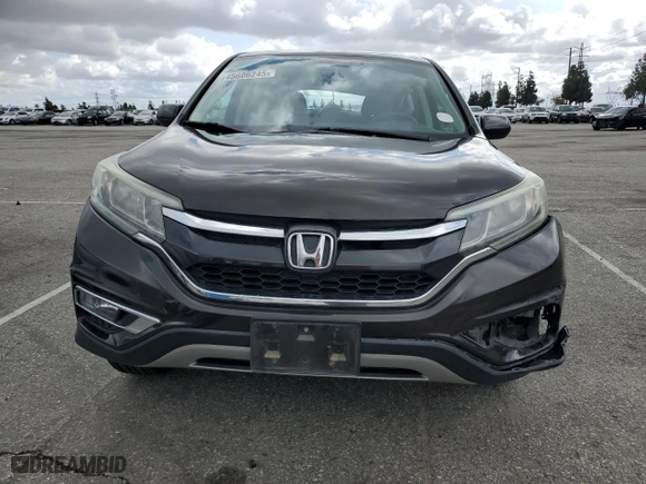 2015 Honda CR-V EX with VIN 2HKRM3H53FH553993, listed as a Copart auction lot 45606245 with 80,015 mi miles and Salvage Title. Bid and sale history available at carsss.com. Image 5.