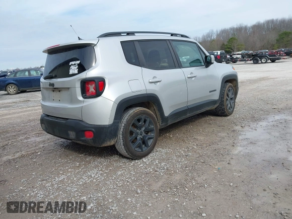 2017 Jeep Renegade Latitude with VIN ZACCJABB4HPG19706, listed as a IAAI auction lot 41520190 with 180,755 mi miles and . Bid and sale history available at DreamBid. Image 4.