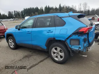 2021 Toyota RAV4 Hybrid LE with VIN 2T3MWRFV6MW114352, listed as a Copart auction lot 48451135 with 118,835 mi miles and Salvage Title. Bid and sale history available at carsss.com. Image 2.