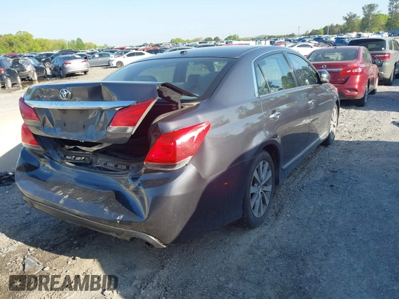 2012 Toyota Avalon with VIN 4T1BK3DB1CU471826, listed as a IAAI auction lot 42020322 with 198,671 mi miles and . Bid and sale history available at DreamBid. Image 4.