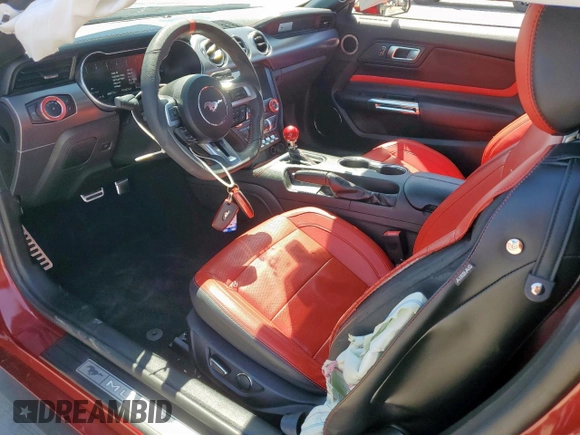 2019 Ford Mustang GT with VIN 1FA6P8CF4K5161211, listed as a Copart auction lot 53487895 with 46,877 mi miles and Salvage Title. Bid and sale history available at carsss.com. Image 8.