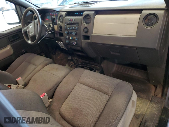 2010 Ford F-150 XL with VIN 1FTMF1EW4AKA18140, listed as a Copart auction lot 62378325 with 132,807 mi miles and Salvage title. Bid and sale history available at DreamBid. Image 8.