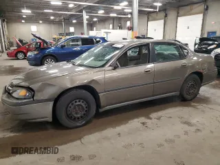 2003 Chevrolet Impala z VIN 2G1WF52E639289063, wystawiony jako Copart lot #59481115 z przebiegiem 117 392 mil mil oraz Czysty tytuł • Clean title. Historia ofert i sprzedaży dostępna na DreamBid. Obrazek 1.