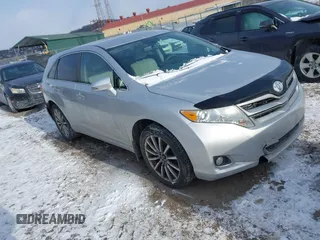 2013 Toyota Venza LE with VIN 4T3BK3BB0DU079593, listed as a IAAI auction lot 41378312 with 134,895 mi miles. Bid and sale history available at carsss.com. Image 1.