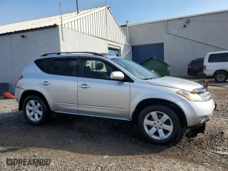 2006 Nissan Murano SL with VIN JN8AZ08WX6W551534, listed as a Copart auction lot 45936245 with 146,611 mi miles and Salvage Title. Bid and sale history available at carsss.com. Image 4.
