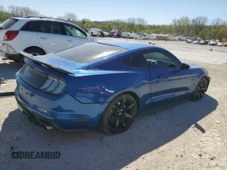 2018 Ford Mustang GT with VIN 1FA6P8CF9J5185194, listed as a Copart auction lot 53292065 with 59,128 mi miles and Salvage title. Bid and sale history available at DreamBid. Image 3.