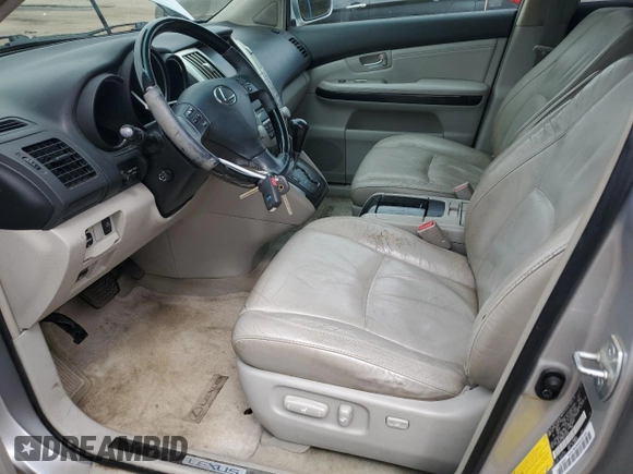 2009 Lexus RX 350 with VIN 2T2HK31U89C115556, listed as a Copart auction lot 54872835 with 250,225 mi miles and Clean Title. Bid and sale history available at DreamBid. Image 7.