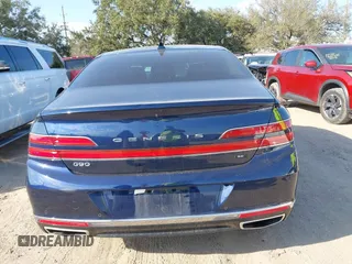2021 Genesis G90 Ultimate with VIN KMTF54PH4MU085164, listed as a IAAI auction lot 41702570 with 27,794 mi miles and . Bid and sale history available at carsss.com. Image 16.