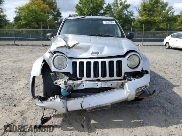 2002 Jeep Liberty Limited with VIN 1J4GL58K72W330141, listed as a Copart auction lot 57138515 with 130,382 mi miles and Non repairable. Bid and sale history available at DreamBid. Image 5.