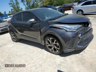2021 Toyota C-HR LE with VIN NMTKHMBX9MR123073, listed as a Copart auction lot 50229585 with 88,705 mi miles and Salvage Title. Bid and sale history available at carsss.com. Image 4.