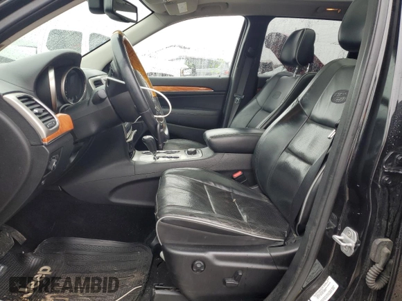 2013 Jeep Grand Cherokee Overland with VIN 1C4RJFCT9DC615096, listed as a Copart auction lot 86817074 with 112,421 mi miles and Salvage Title. Bid and sale history available at carsss.com. Image 7.