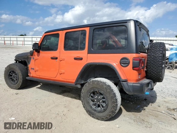 2023 Jeep Wrangler Rubicon 20th Anniversary with VIN 1C4JJXR6XPW704750, listed as a Copart auction lot 55223655 with Not provided miles and Non repairable. Bid and sale history available at DreamBid. Image 2.