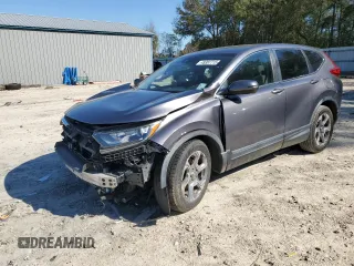 2018 Honda CR-V EX-L with VIN 7FARW1H89JE003797, listed as a Copart auction lot 49387715 with 0 mi miles and Salvage Title. Bid and sale history available at carsss.com. Image 1.