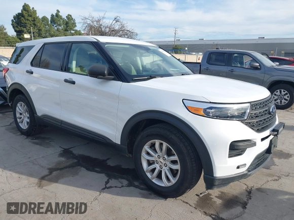 2021 Ford Explorer with VIN 1FMSK8BH8MGA44034, listed as a IAAI auction lot 41701440 with 56,240 mi miles. Bid and sale history available at carsss.com. Image 1.