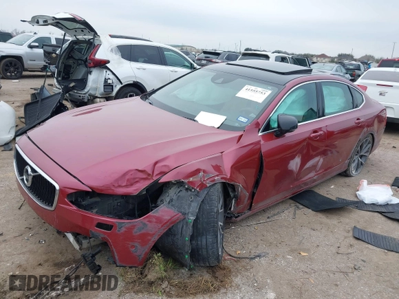 2018 Volvo S90 Momentum z VIN LVY982MK6JP034663, wystawiony jako IAAI lot #41555753 z przebiegiem 112 258 mil mil oraz . Historia ofert i sprzedaży dostępna na DreamBid. Obrazek 17.