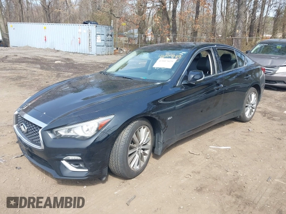 2018 Infiniti Q50 Sport with VIN JN1EV7AR8JM612165, listed as a IAAI auction lot 42007029 with 71,328 mi miles and . Bid and sale history available at carsss.com. Image 18.