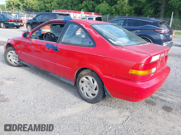 1996 Honda Civic EX with VIN 1HGEJ8140TL048119, listed as a IAAI auction lot 42535474 with 288,434 mi miles and . Bid and sale history available at DreamBid. Image 3.