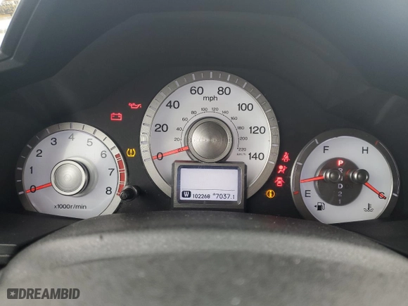 2010 Honda Pilot Touring with VIN 5FNYF4H87AB003175, listed as a Copart auction lot 83436374 with 102,268 mi miles and Salvage Title. Bid and sale history available at carsss.com. Image 9.