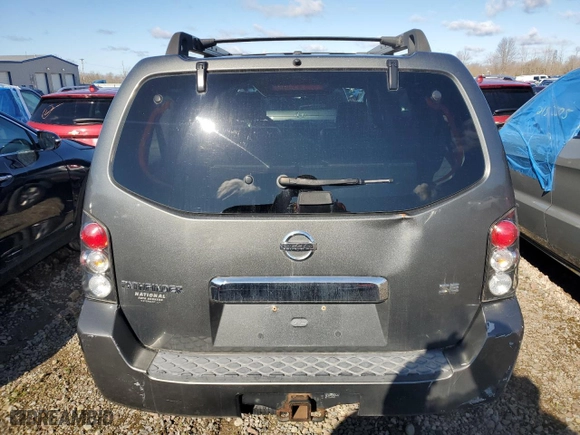2006 Nissan Pathfinder SE with VIN 5N1AR18W06C649888, listed as a Copart auction lot 53182955 with 163,524 mi miles and Clean Title. Bid and sale history available at carsss.com. Image 6.