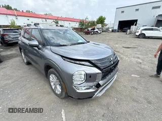 2022 Mitsubishi Outlander SE with VIN JA4J4UA8XNZ609470, listed as a Copart auction lot 62292685 with 23,321 mi miles and Clean title. Bid and sale history available at DreamBid. Image 1.