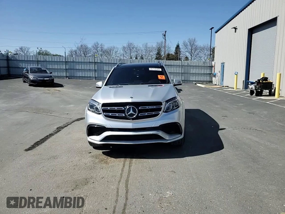 2018 Mercedes-Benz GLS 63 AMG with VIN 4JGDF7FE0JA995124, listed as a Copart auction lot 45733124 with Not Provided miles and . Bid and sale history available at DreamBid. Image 11.