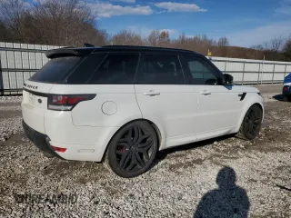 2017 Land Rover Range Rover Sport Autobiography with VIN SALWV2FEXHA176983, listed as a Copart auction lot 88898745 with 124,780 mi miles and Salvage Title. Bid and sale history available at carsss.com. Image 3.