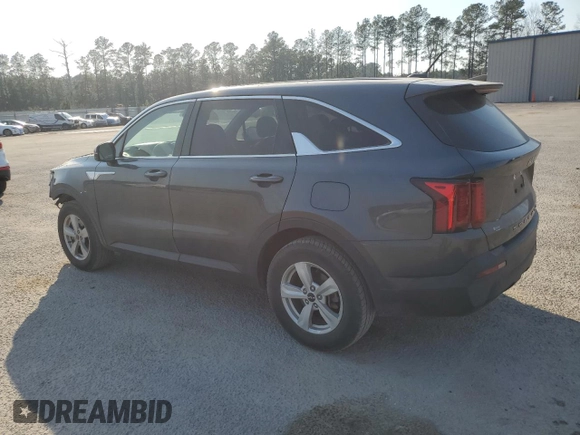 2022 Kia Sorento LX with VIN 5XYRG4LC6NG076825, listed as a Copart auction lot 46995135 with 75,882 mi miles and Salvage Title. Bid and sale history available at carsss.com. Image 2.