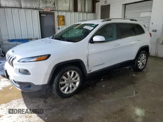 2014 Jeep Cherokee Limited with VIN 1C4PJLDB9EW283916, listed as a Copart auction lot 45952845 with 116,333 mi miles and Salvage Title. Bid and sale history available at DreamBid. Image 1.