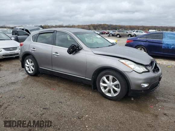 2010 Infiniti EX Journey with VIN JN1AJ0HR4AM752348, listed as a Copart auction lot 81100644 with 219,820 mi miles and Salvage Title. Bid and sale history available at DreamBid. Image 4.