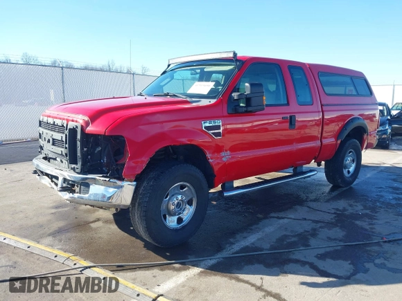 2008 Ford Super Duty F-250 SRW XL with VIN 1FTSX21R68EB61058, listed as a IAAI auction lot 41519690 with 159,697 mi miles. Bid and sale history available at carsss.com. Image 17.