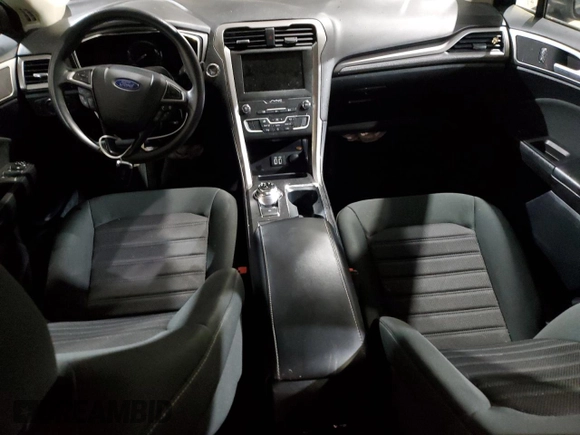2020 Ford Fusion SE with VIN 3FA6P0HD1LR257398, listed as a Copart auction lot 58376915 with 22,355 mi miles and Salvage title. Bid and sale history available at DreamBid. Image 8.