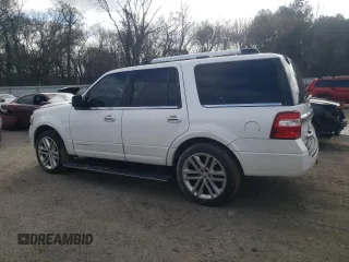 2015 Ford Expedition Platinum with VIN 1FMJU1LT2FEF28179, listed as a Copart auction lot 46353575 with Not provided miles and Salvage title. Bid and sale history available at DreamBid. Image 2.