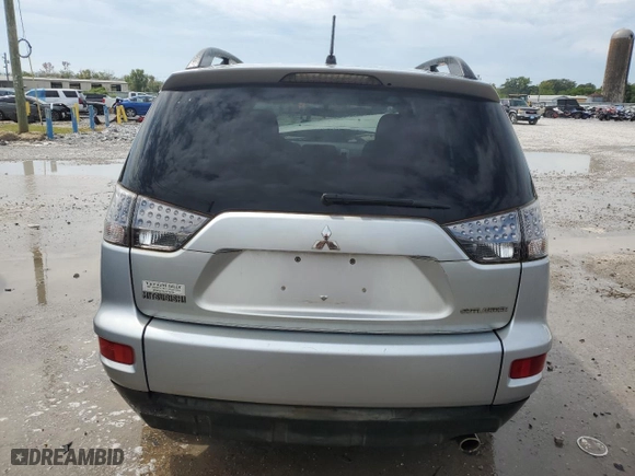 2011 Mitsubishi Outlander ES with VIN JA4AS2AWXBU024762, listed as a Copart auction lot 70789584 with 145,203 mi miles and Salvage Title. Bid and sale history available at carsss.com. Image 6.