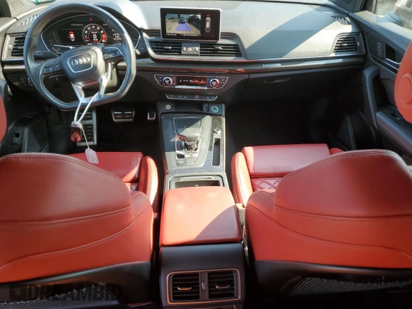 2018 Audi SQ5 Premium Plus with VIN WA1A4AFY0J2202932, listed as a Copart auction lot 71538104 with 90,036 mi miles and Salvage Title. Bid and sale history available at DreamBid. Image 8.