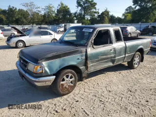 1995 Ford Ranger Splash with VIN 1FTCR14XXSPB20303, listed as a Copart auction lot 74606364 with 166,985 mi miles and Salvage Title. Bid and sale history available at carsss.com. Image 1.