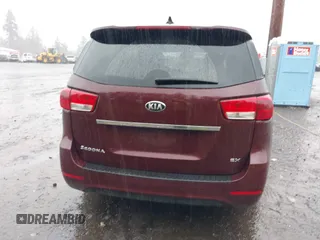 2015 Kia Sedona EX with VIN KNDMC5C17F6025686, listed as a IAAI auction lot 42020341 with 86,267 mi miles. Bid and sale history available at carsss.com. Image 16.