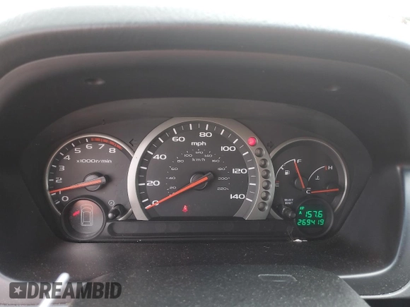 2005 Honda Pilot LX z VIN 2HKYF18195H511883, wystawiony jako Copart lot #53754595 z przebiegiem 269 419 mil mil oraz Szkoda całkowita • Salvage title. Historia ofert i sprzedaży dostępna na DreamBid. Obrazek 9.